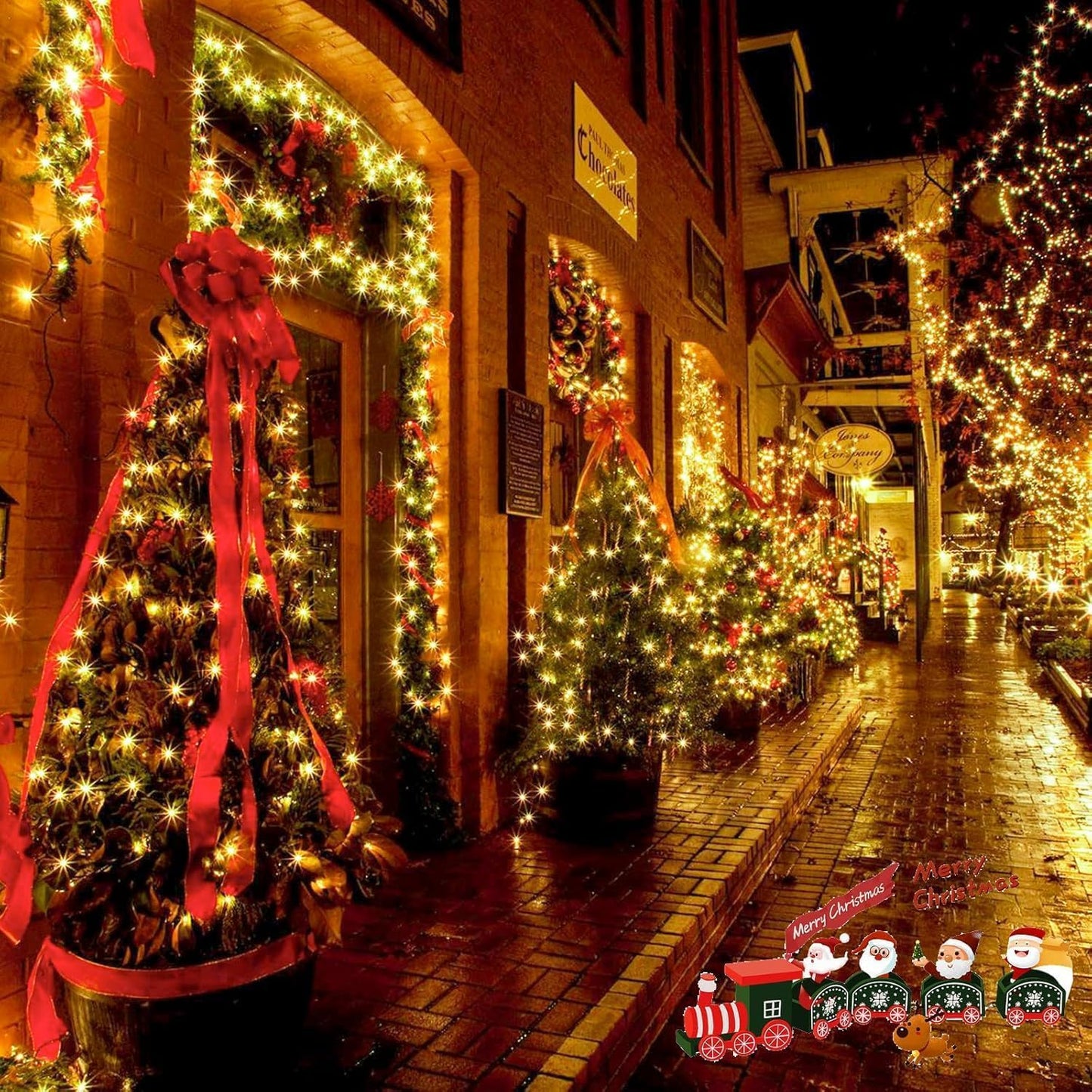 6 Pack 270Ft Solar Christmas Lights Outdoor Waterproof  Super Bright 480 Led Solar String Lights With 8 Lighting Modes  Green Wire Twinkle Tree Light For Outside Xmas Party Decorations (Warm White)