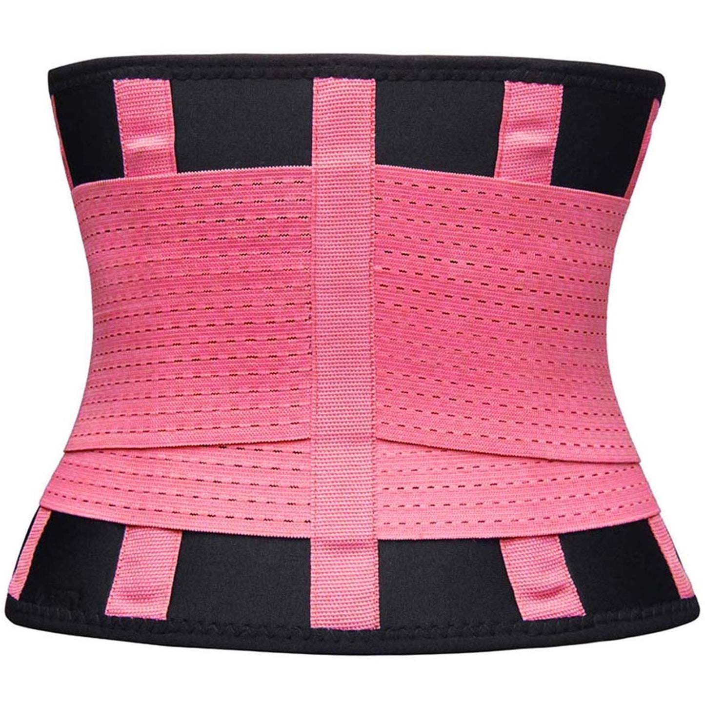 VENUZOR Waist Trainer Belt for Women - Waist Cincher Trimmer - Slimming Body Shaper Belt - Sport Girdle Belt (UP Graded)(Pink,Medium)