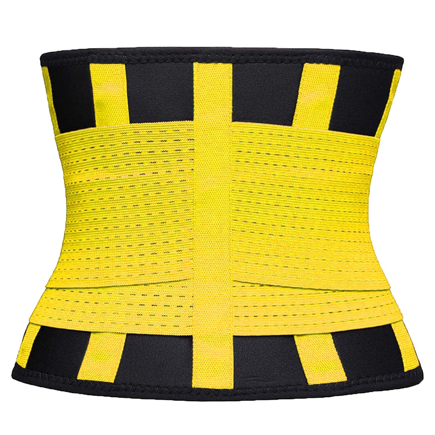 VENUZOR Waist Trainer Belt for Women - Waist Cincher Trimmer - Slimming Body Shaper Belt - Sport Girdle Belt (UP Graded)(Yellow,Medium)
