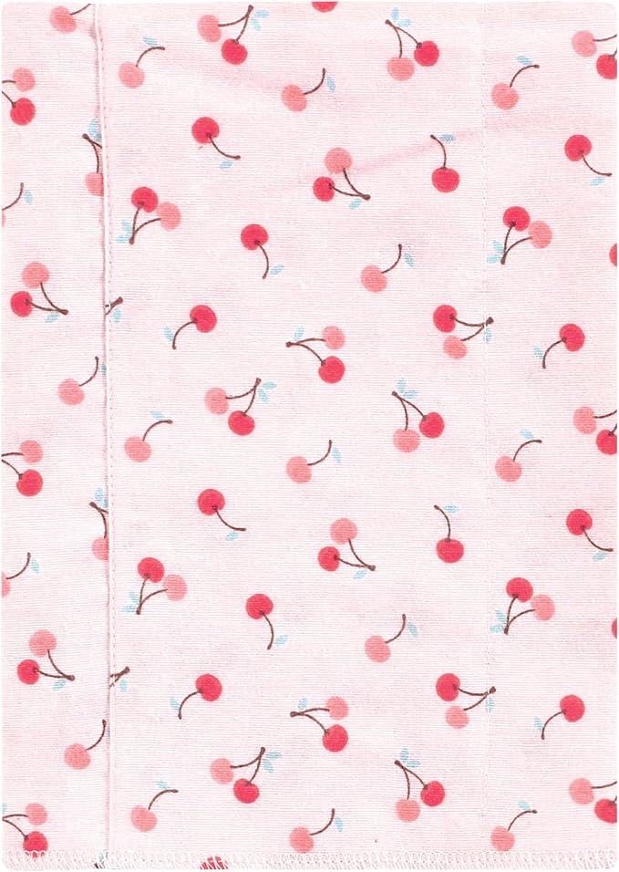 Luvable Friends Hudson Baby Flannel Burp Cloths 4pk, Sweet Cherries