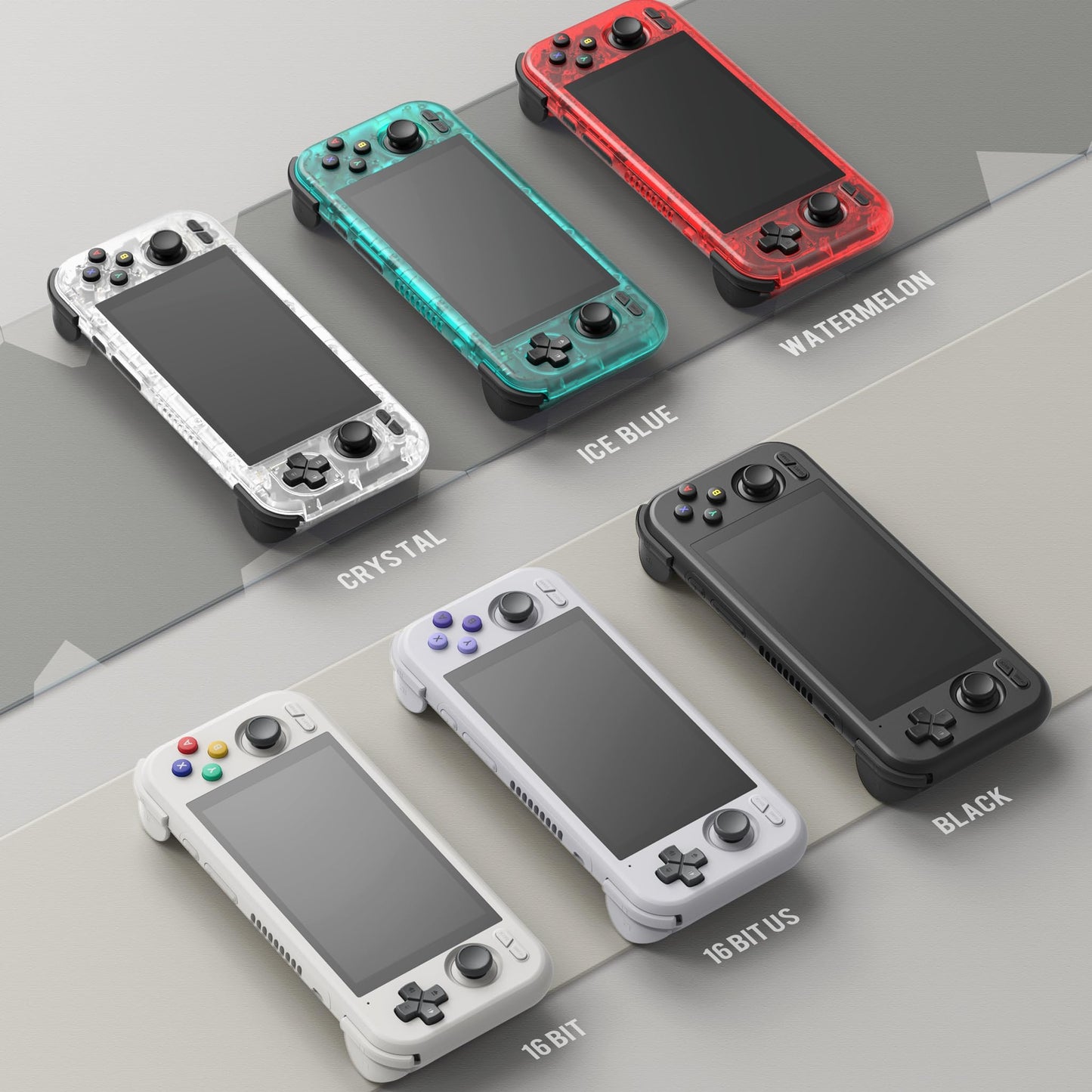 Retroid Pocket 4/4Pro Retro Game Handheld Console, Android Retro Game Console Multiple Emulators Console Handheld 4.7 Inch Display 5000mAh Battery Classic Games Console (RP4 Pro, 16Bit US, D1100)