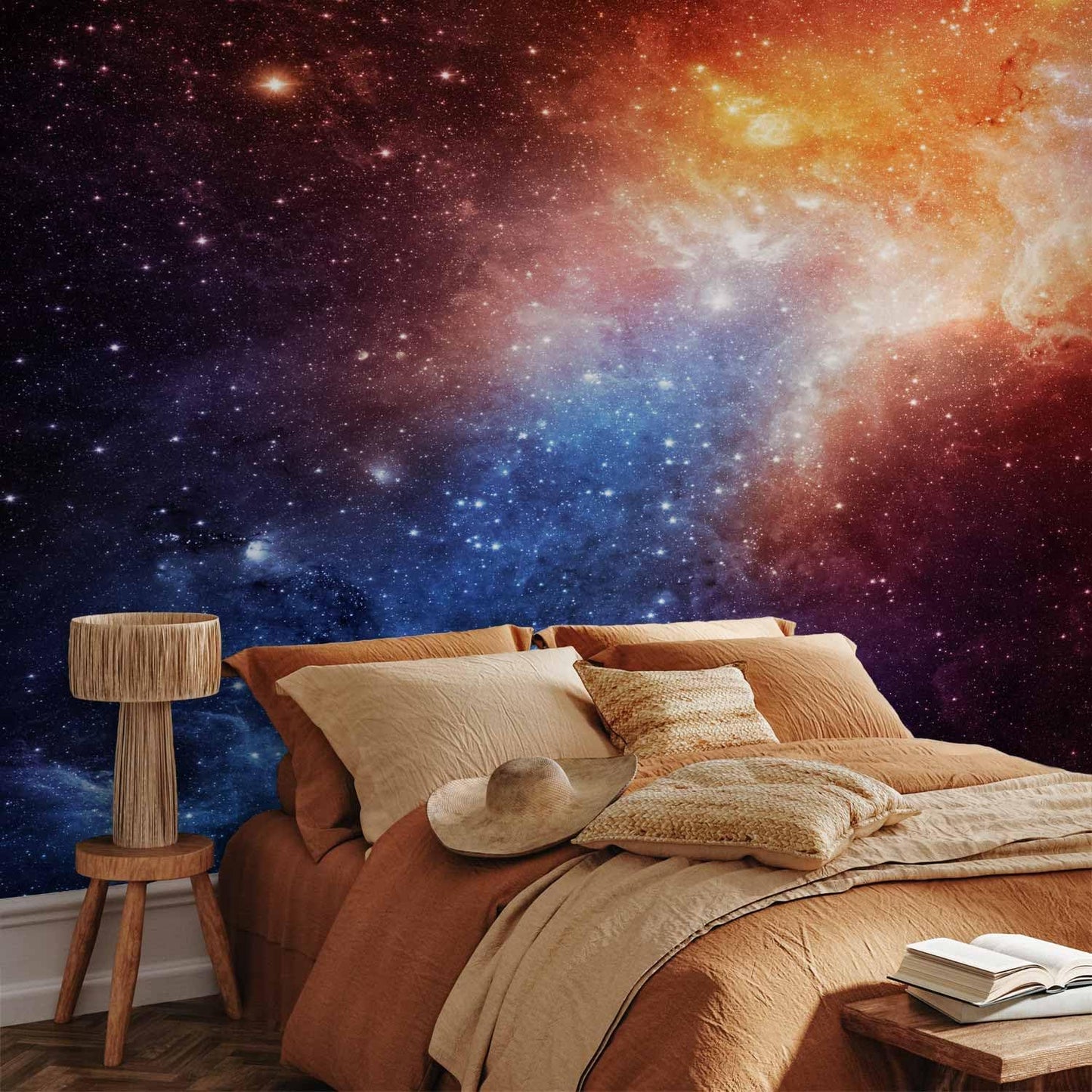 artgeist Premium Wall Mural Cosmos Galaxy 98x69 in - XXL Non-Woven Wallpaper Fleece Wall Decor Photo Print Picture Image Design Home f-B-0057-a-a