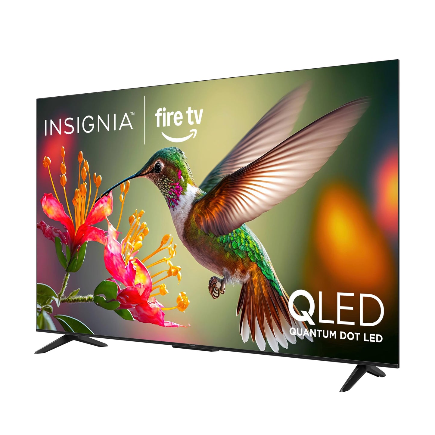 INSIGNIA 55" Class QF Series LED 4K UHD QLED Smart Fire TV with Alexa Voice Remote (NS55-UQFL26)