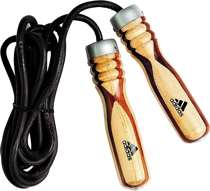 adidas Retro Style Ball Bearing Lether Jump Rope