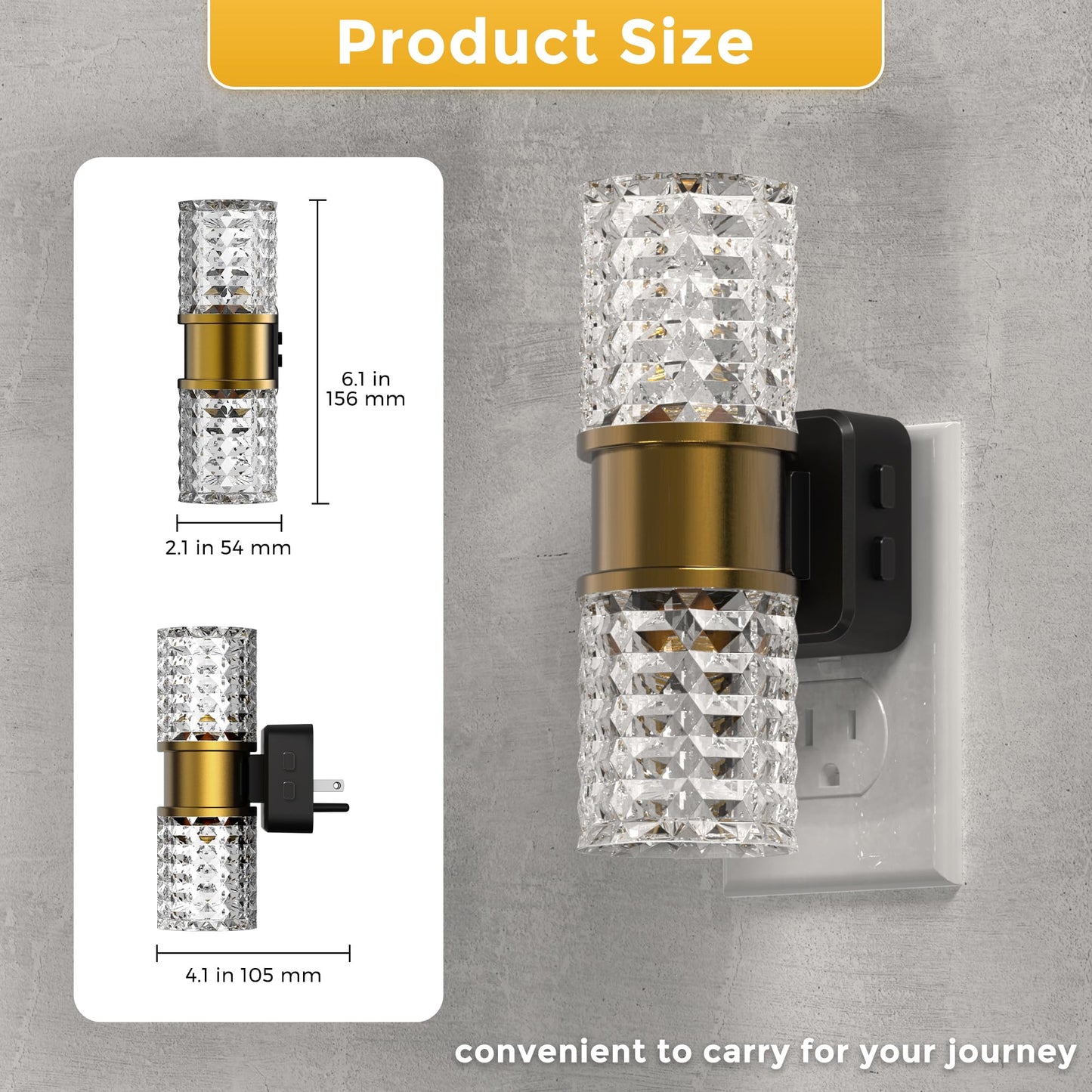 L Lohas Led Night Light  Night Lights Plug Into Wall  2 Pack 10-Color Rgb Change Nightlights 10/50/100Lm Adjustable Automatic Nightlights Plug In With Dusk To Dawn Sensor For Room Bathroom Hallway
