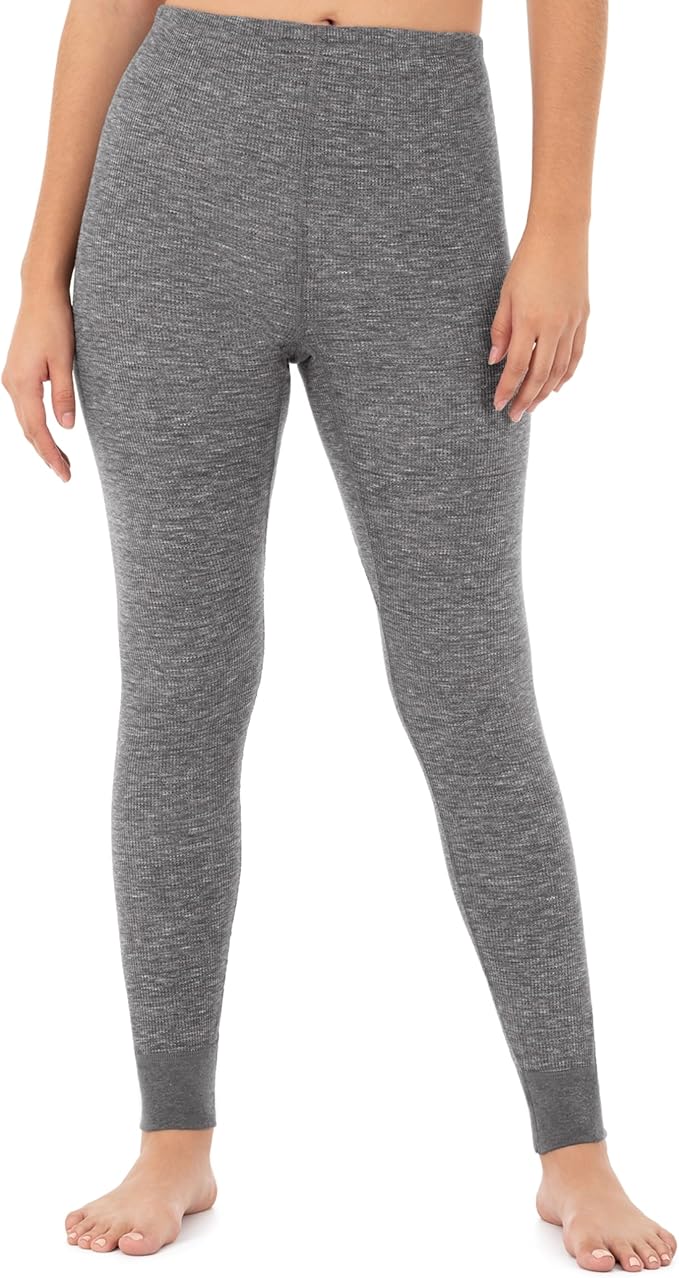 Fruit of the Loom Women's Micro Waffle Thermal Bottom