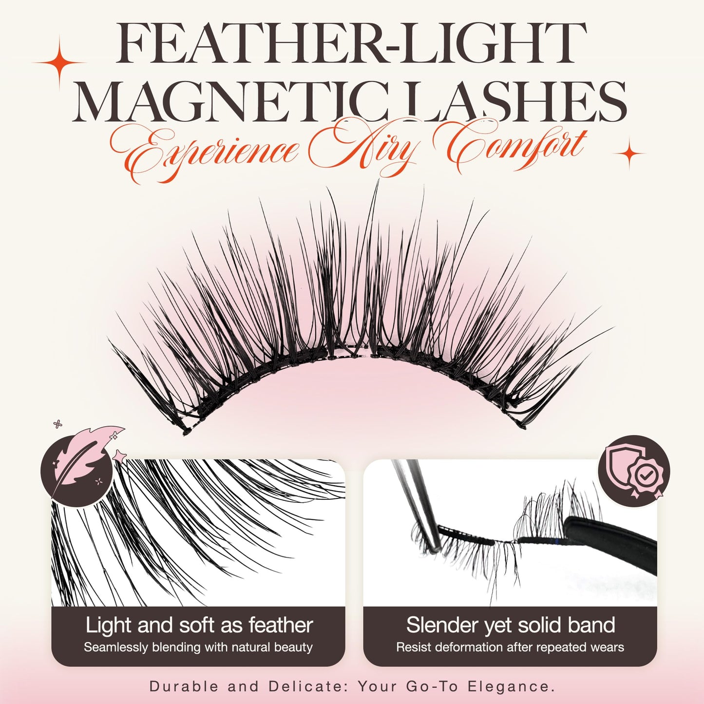 LASHVIEW Magnetic Eyelashes with Applicator,Reusable Soft Magnetic Eyelashes Natural Look, No Glue Needed RCM01-N