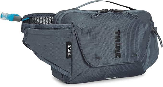 Thule Hip Hydration Hip Pack - Soft Zippered Phone Pocket - External Elastic Pockets - Inner Pockets for Organization - Re...