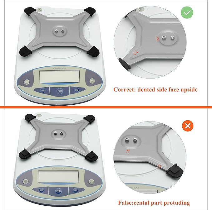Bonvoisin Lab Scale 5000gx0.01g High Precision Electronic Analytical Balance 0.01g Accuracy Laboratory Precision Digital Scientific Scale (5000g)