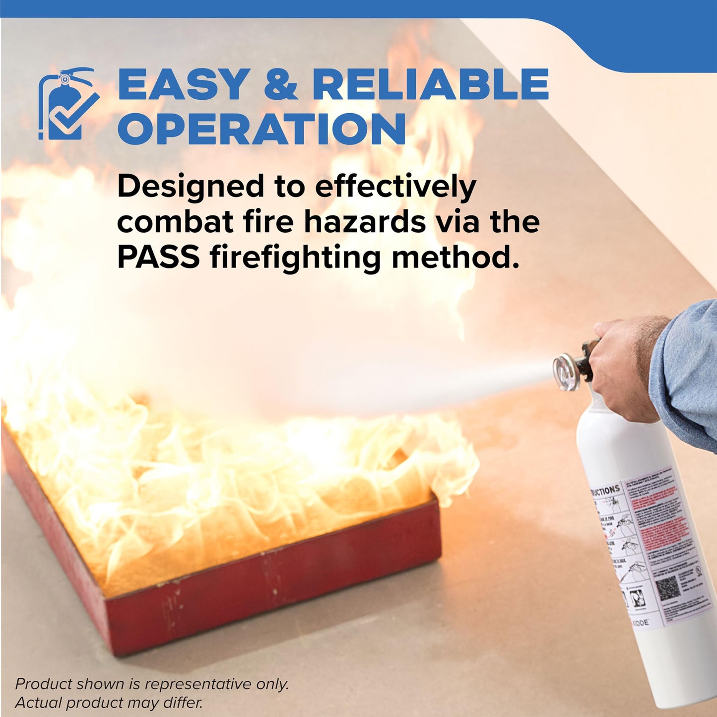 Kidde Fire Extinguisher for Boats, Single-Use 1A10BC, 2 Pack