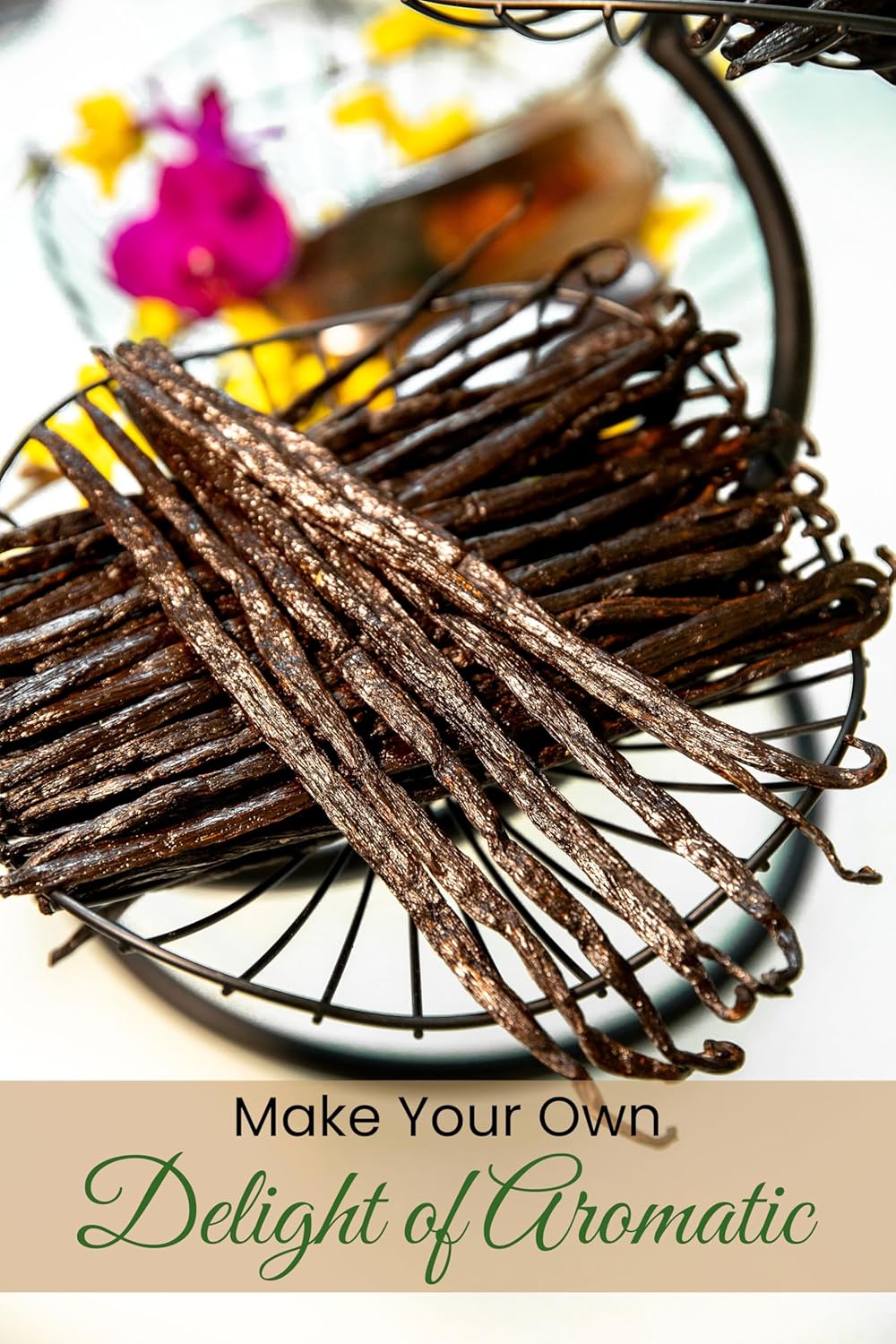 25 Count Organic Madagascar Vanilla Beans – Grade A Bourbon Pods | Gourmet Whole Vanilla Beans for Baking, Cooking, Extract Making | Rich Aroma, Premium Flavor, Non-GMO, Vegan