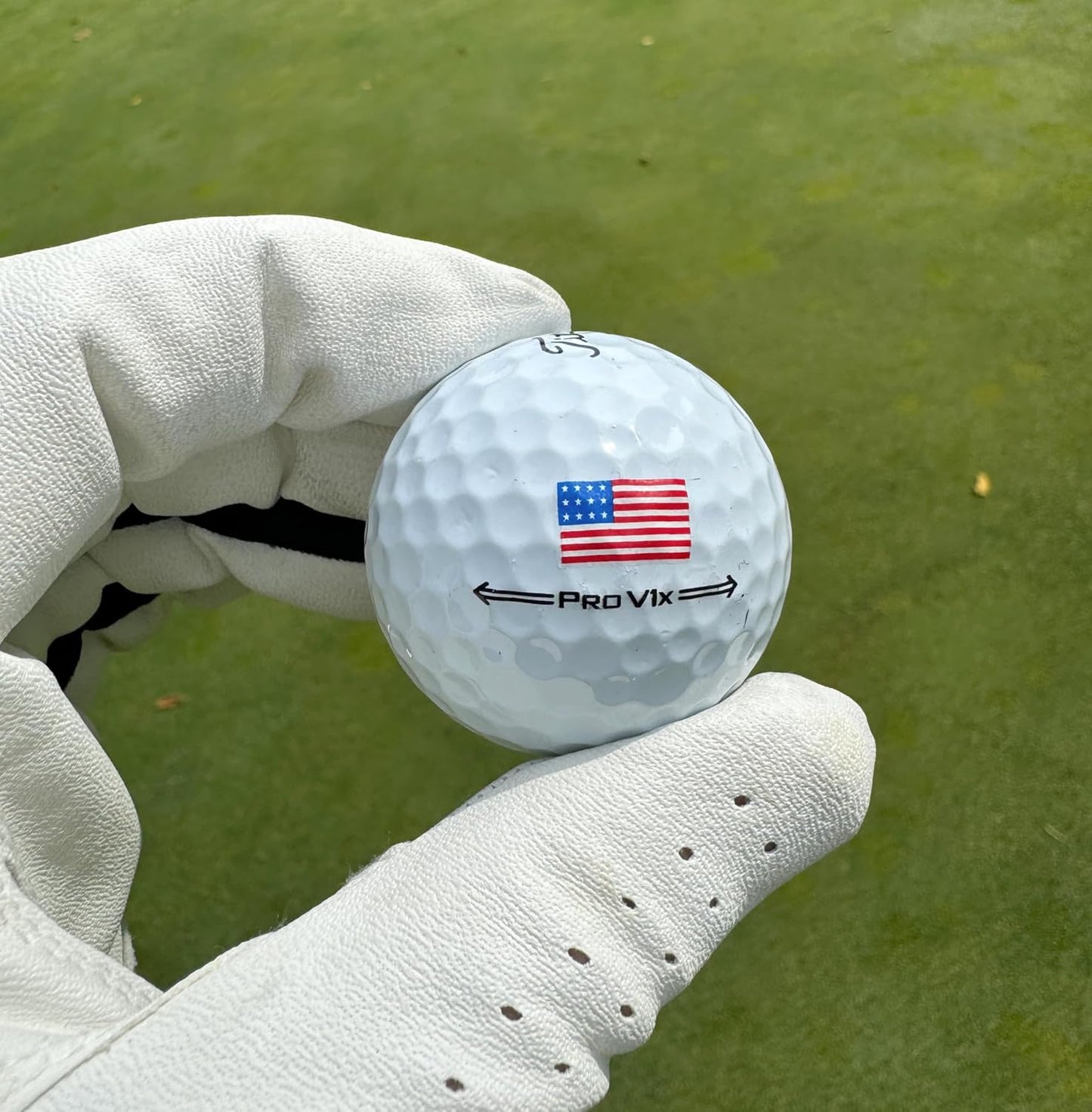 Golfdotz - USGA Rule Conforming Novelty Golf Ball Markers, Golf Ball Stickers for Marking Balls, No More Smearing from Stamps, Gifts for Golfers, Dads, and Retirees, (USA Collection; 32-Count)