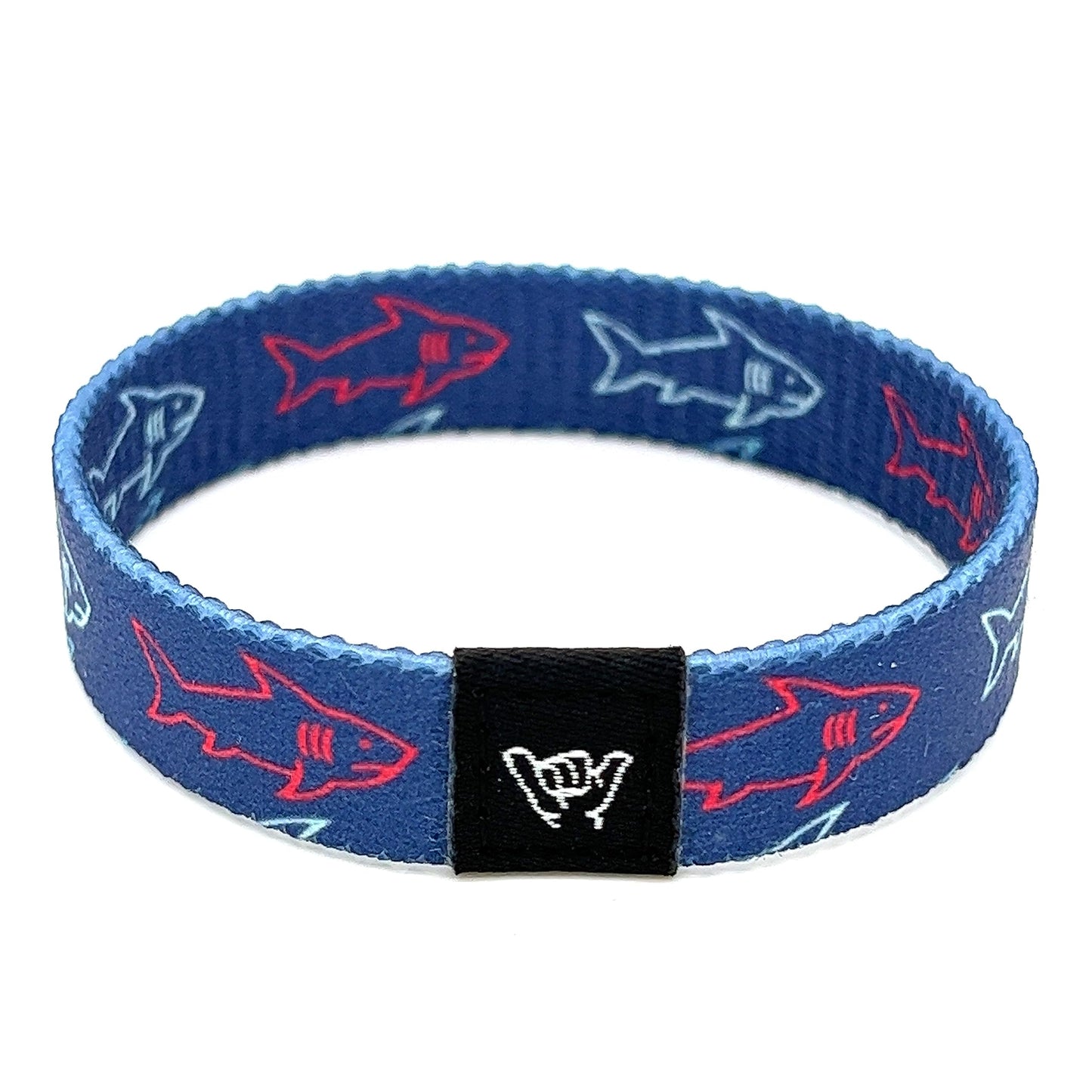 Hang Loose Bands - Coastal Surfer Beach Bracelet for Men, Women & Teens - Comfy Summer - Boho Reversible Wristband- Looming Shar