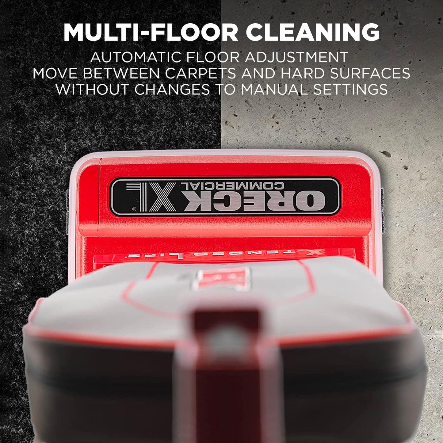 Oreck Commercial Professional Vacuum Cleaner, Bagged Upright Vac for Carpets and Hard Floor, Lightweight, Dual Speed Settings, Powerful Vacuum Cleaners for Commercial Use