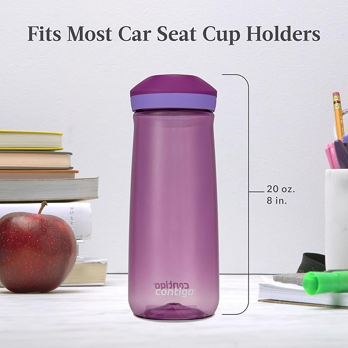 Contigo Micah Water Bottle, 20 oz, Grape/Amethyst