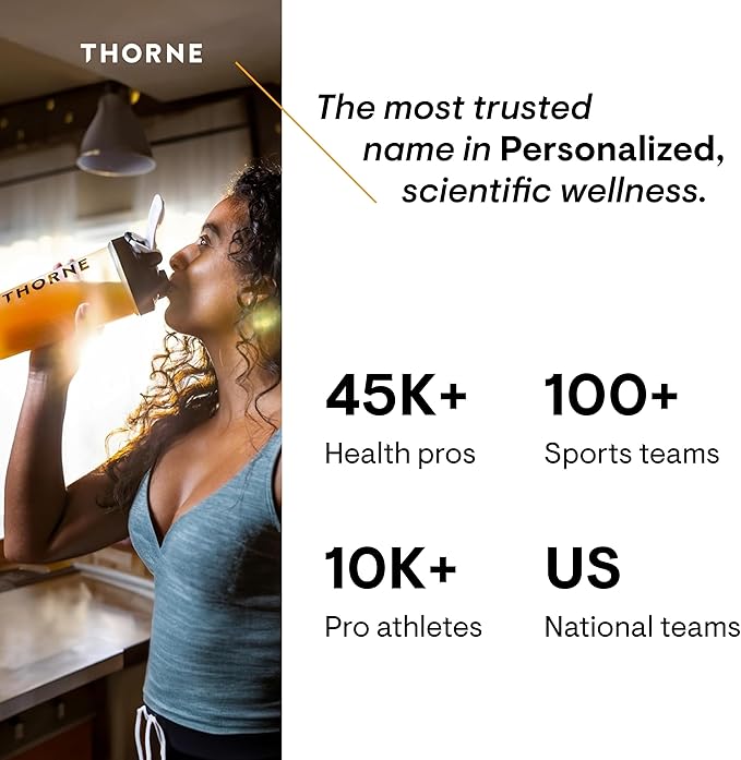 THORNE 5-MTHF - Methylfolate (Active B9 Folate) Supplement - Supports Cardiovascular Health, Fetal Development, Nerve Health, Methylation, and Homocysteine Levels* - 60 Capsules - 5-MTHF 1mg