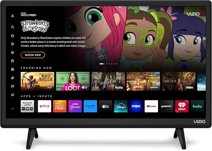 VIZIO 24-inch D-Series Full HD 1080p Smart TV with Apple AirPlay and Chromecast Built-in, Alexa Compatibility, D24f-J09, 2...