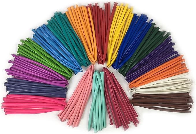 KADBANER 260Q Long Balloons 100 Pack latex balloons Graduation Wedding Reunion Party Birthday