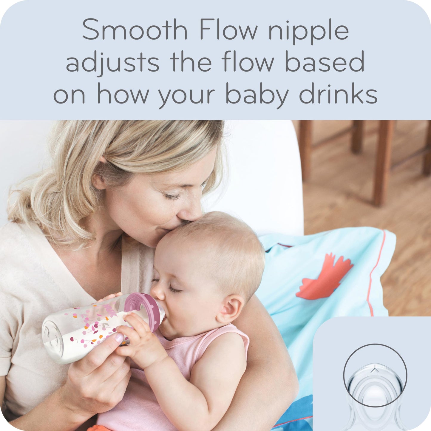 NUK Smooth Flow Anti Colic Baby Bottle