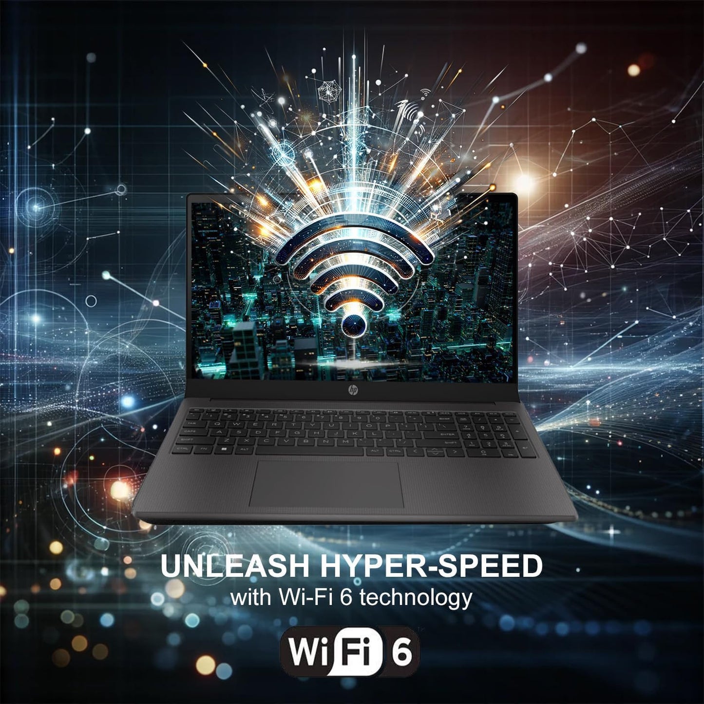 Hp 255 G10 Laptop For Business Or Fun, Ryzen 5 7530U Cpu (Beat Ultra 7 164U), 32Gb Ram, 2Tb Ssd, 15.6 Full Hd, Fast Wi-Fi 6, Hdm