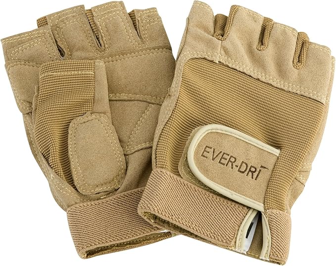 Ever-Dri Director's Showcase Color Guard Gloves (Tan, Medium)