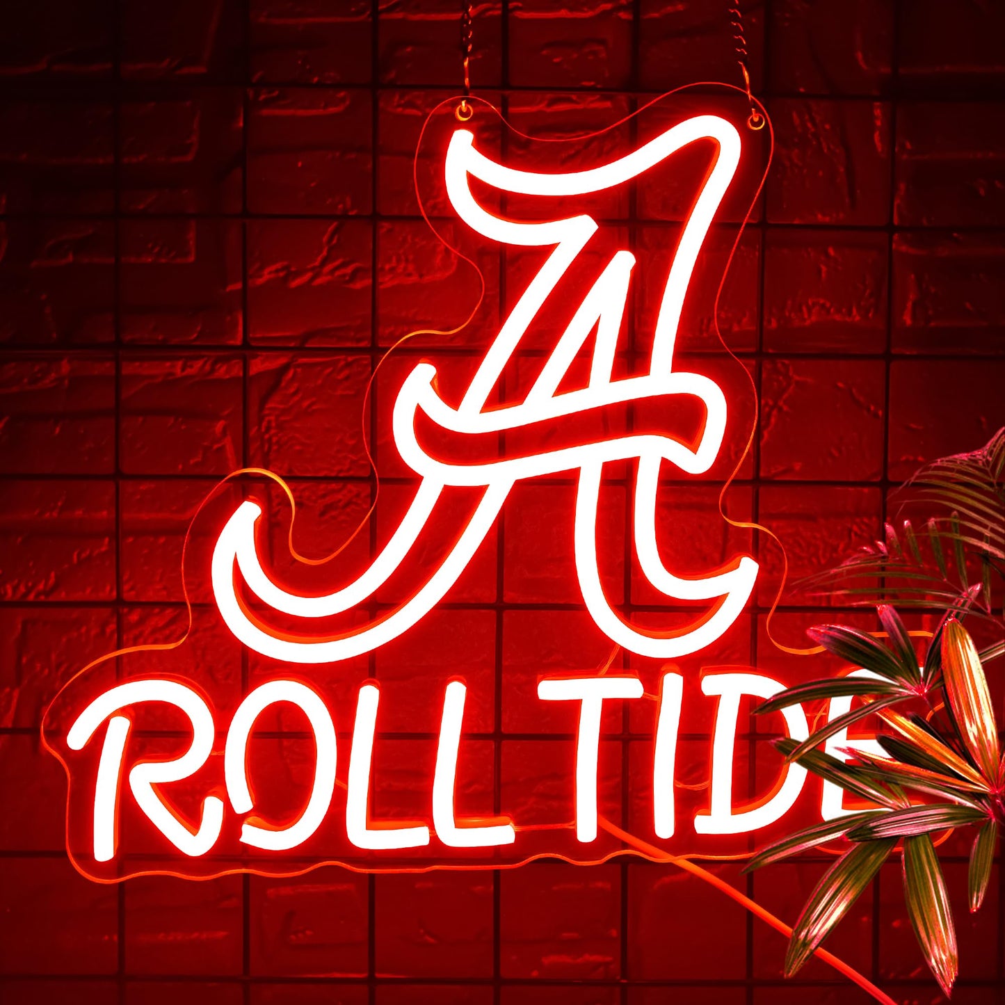 University Neon Sign for Wall Decor University Football Team Sign Led Neon Light for Man Cave Birthday Gifts for Fans Dimmable L