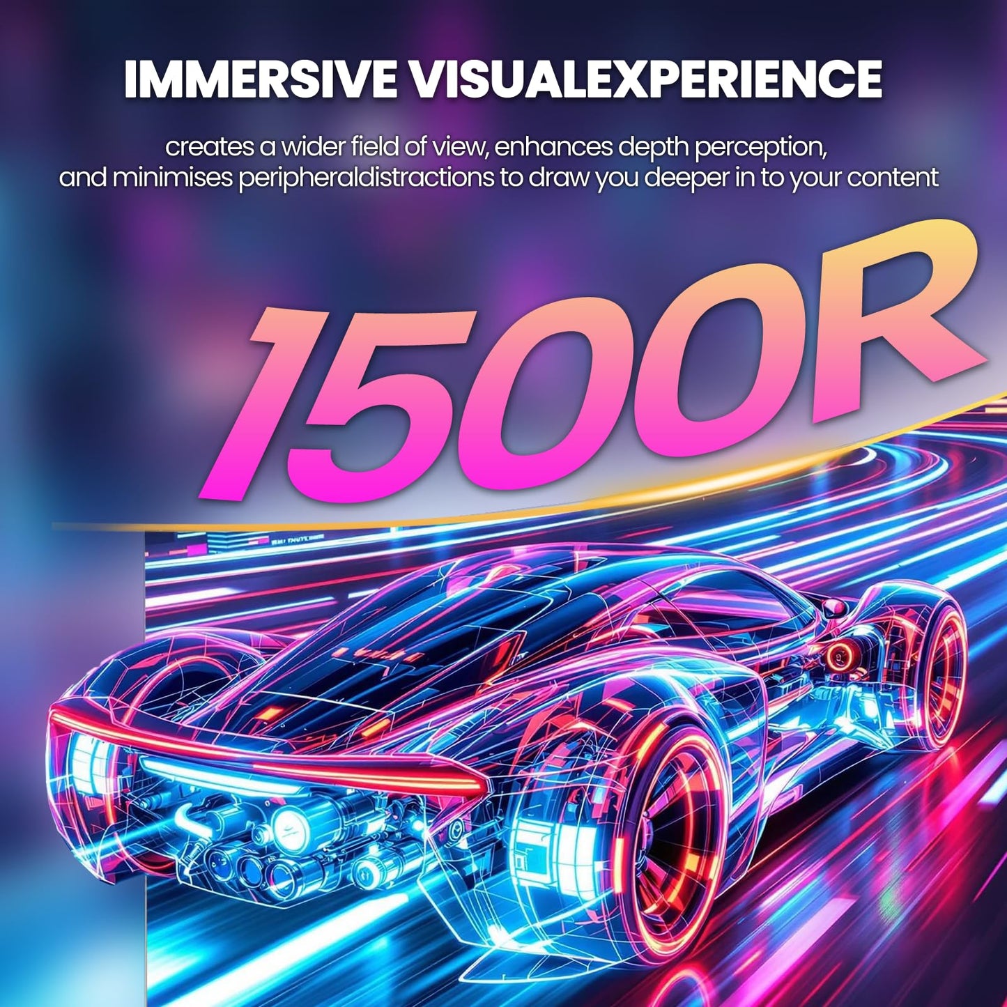 CRUA 32" Curved Gaming Monitor, 144Hz/160Hz 4K UHD(3840 * 2160P) 1500R VA Screen, Supports AMD Freesync, 120% sRGB, Built-in Speakers, RGB Lighting, Wall Mountable Installs(HDMI 2.1/DP 1.4)-White