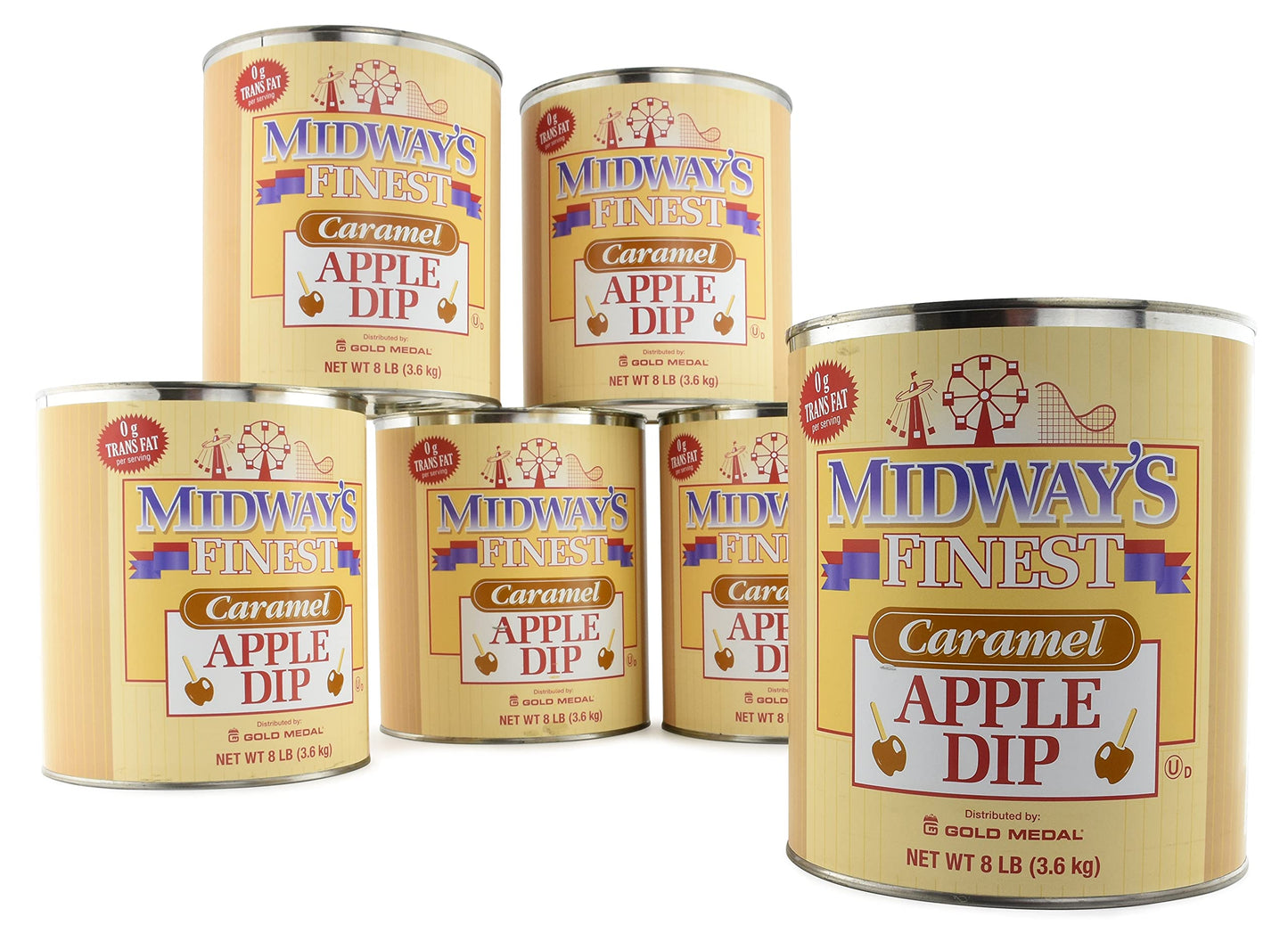 Snappy Midways Finest Caramel Apple Dip (6-8 Lb cans)