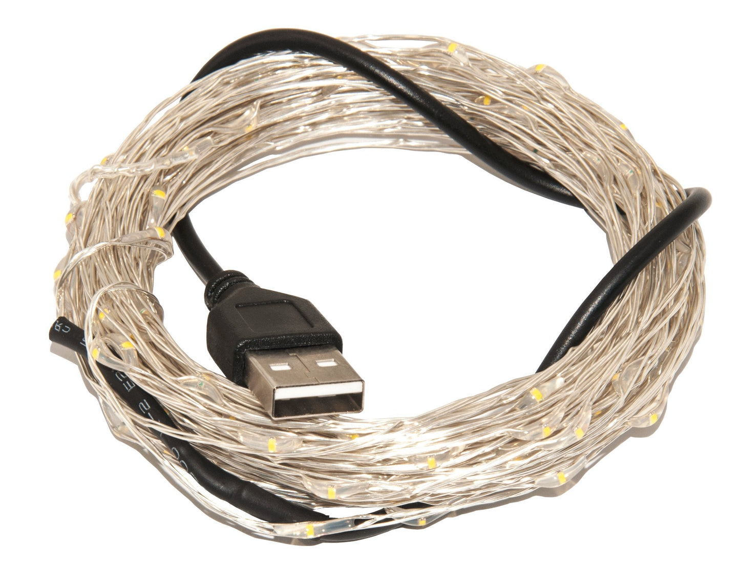 Karlling Usb Led Fairy Lights, 100 Bulbs, 33 Ft Silver Wire, Waterproof, White - 2 Pack For Bedroom, Garden, Party, Wedding