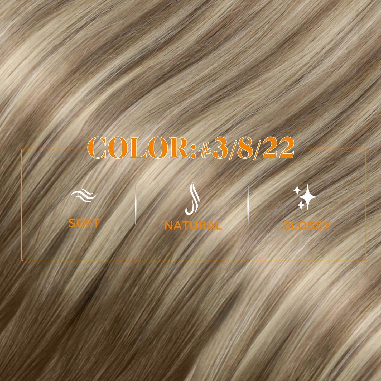 Easyouth Nano Ring Hair Extensions Ombre Nano Bead Hair Extensions Human Hair Balayage Dark Brown to Light Brown with Blonde Nan