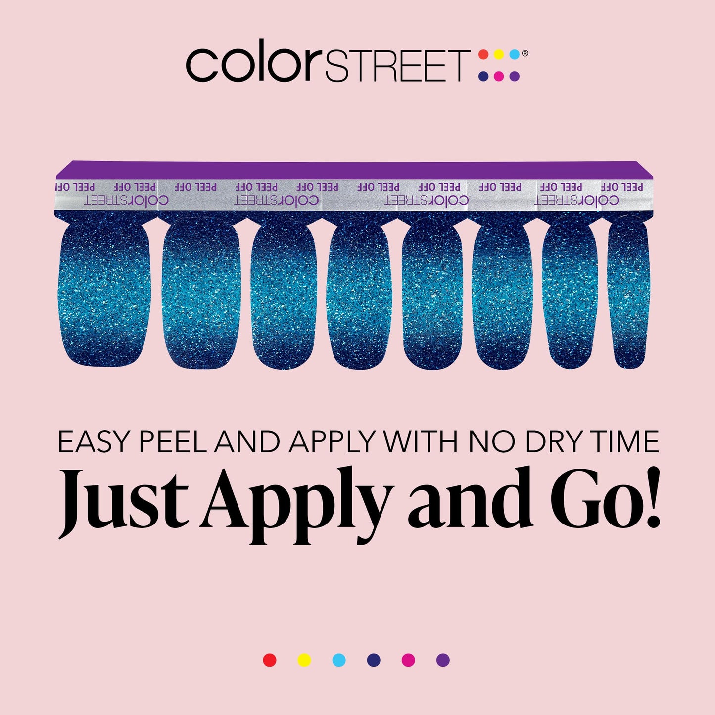 Color Street High Tide Nail Strips