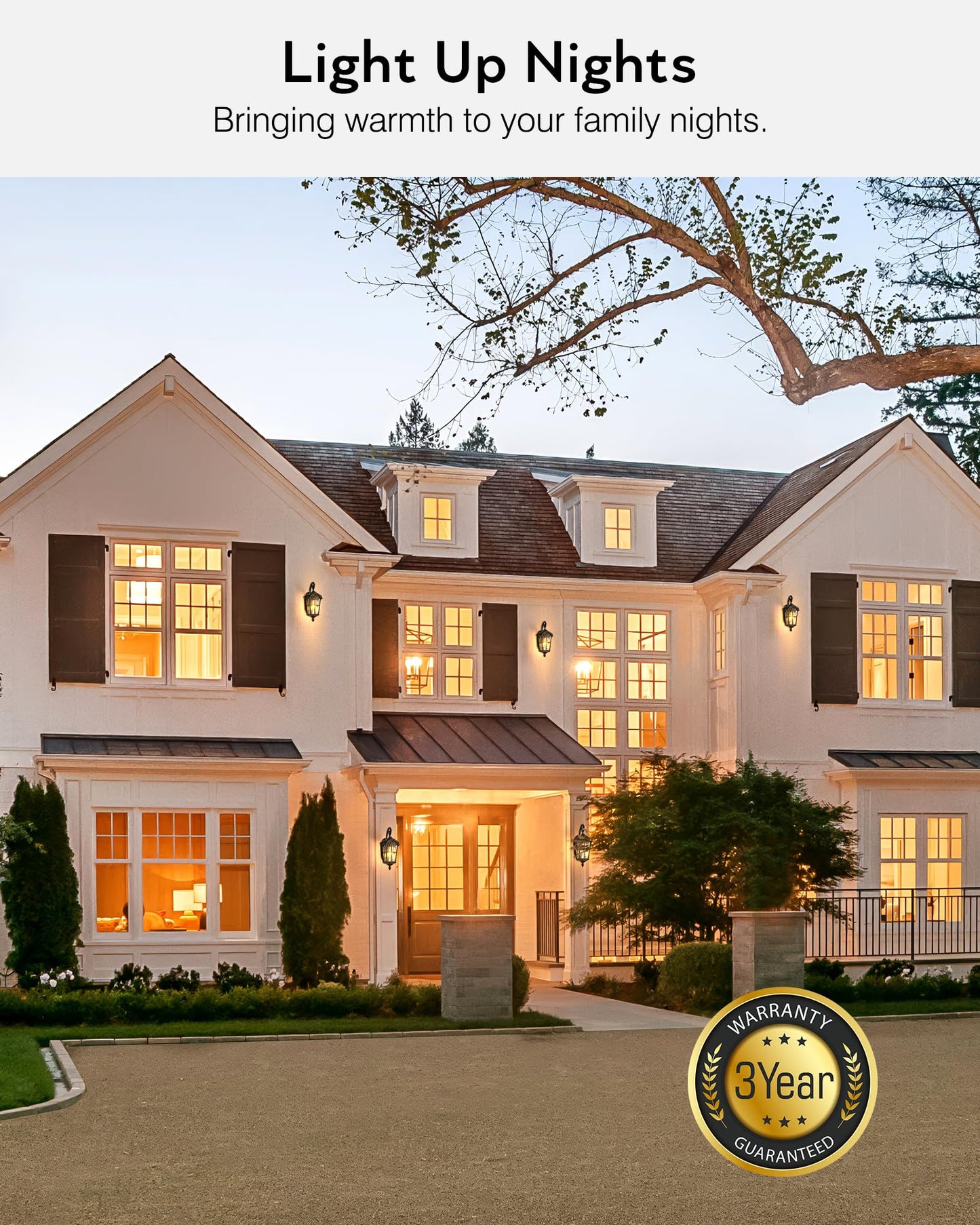 Vianis Outdoor Lights For House  Black Dusk To Dawn Outdoor Lights With Gold Trim  2-Pack Modern Outside Wall Light  Coach Lighting For Garage With Ripple Glass  Aluminum Waterproof And Anti-Rust