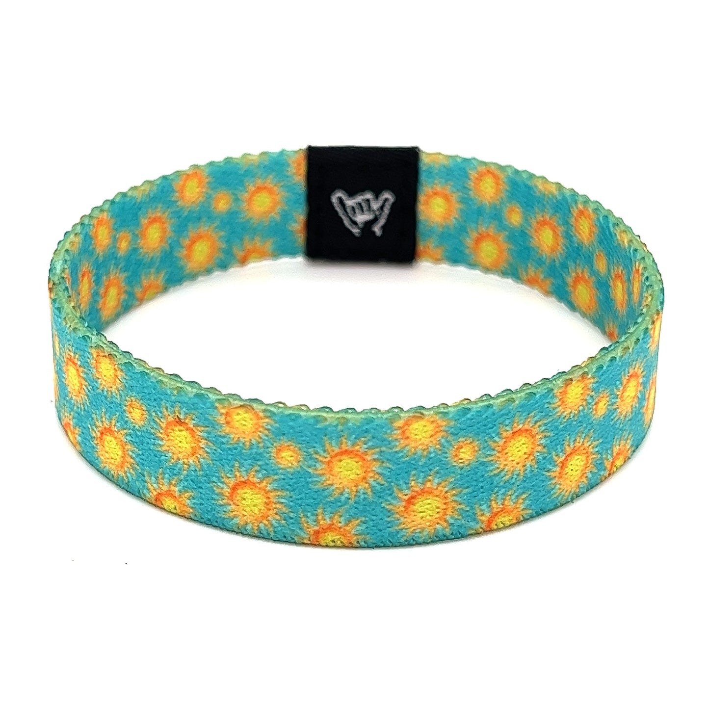 Hang Loose Bands - Coastal Surfer Beach Bracelet for Men, Women & Teens - Comfy Summer - Boho Reversible Wristband- Rise N Shine
