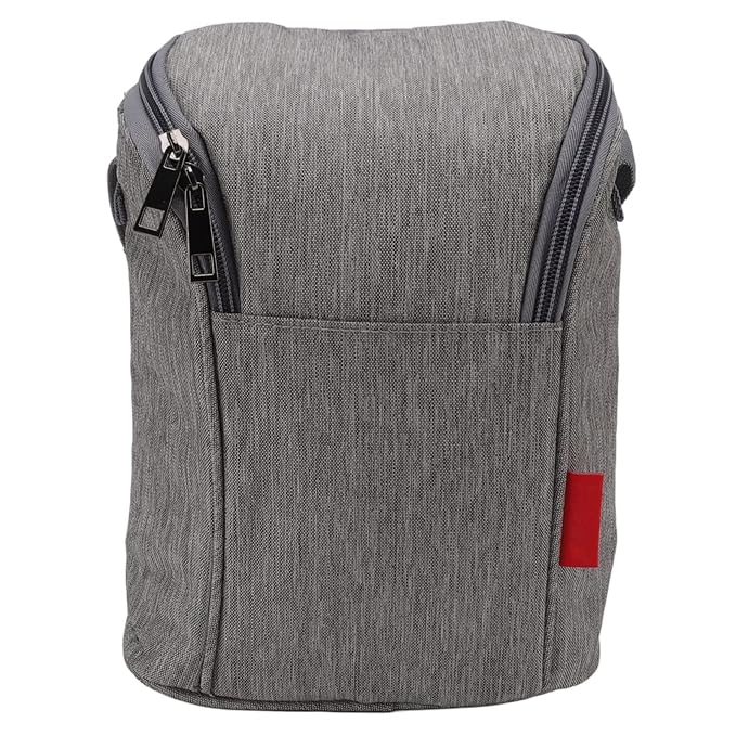 Asixxsix Insulated Baby Bottle Bag, Baby Bottle Holder Extra Storage, and, Easy to Carry, Travel Accessory, Keeps Bottles Warm or Cooler (Gray)