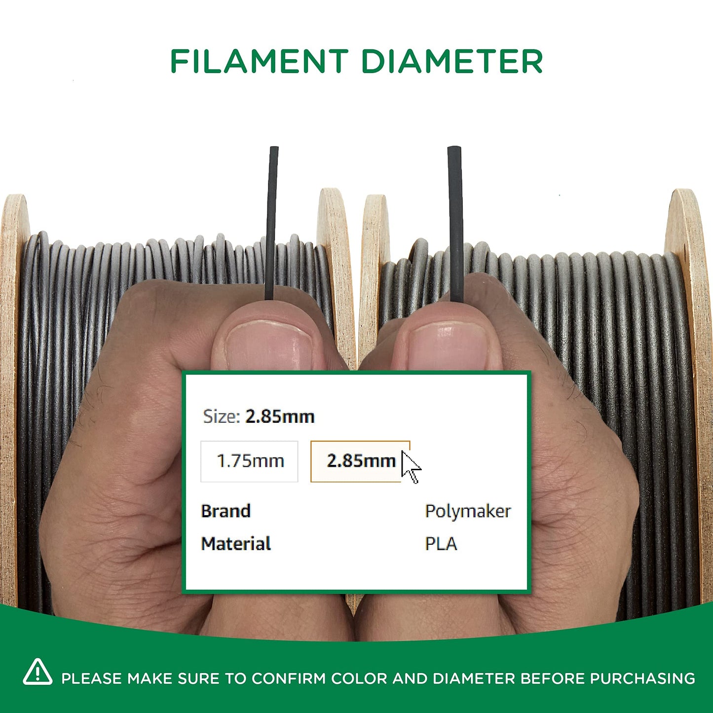 Polymaker Matte Pla Filament Matte Lava Red 2.85Mm 1Kg 3D Printing Filament, Polyterra 3D Printer Pla Filament