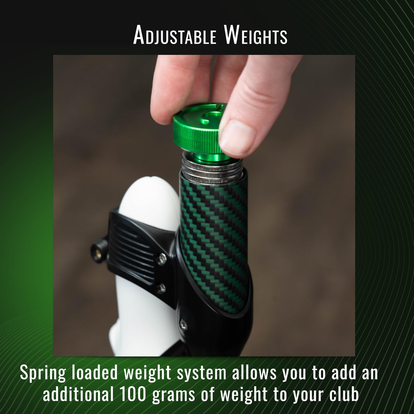 DeadEyeVR - DriVR Elite - Golf Club for Quest 2, 3, and Pro - Realistic VR Golf Simulator Handle - Adjustable Weighted VR Golf Club Grip for Enhanced Play