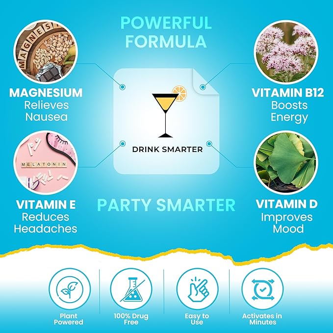 Recovery Patches 84 Pack - Wake Up Refreshed & Energized With Our 100% Natural Ingredients Recovery Patch - Skin-Friendly & Waterproof - Apply Before Drinking - Enhanced Morning Formula