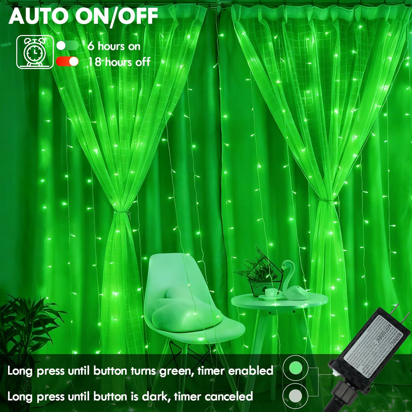 88Ft 240Led Extra-Long Connectable String Lights Indoor Outdoor Clear Wire  Green Christmas String Lights  Plug In Twinkle Fairy Light With Timer For Wedding Patio Tree Yard Christmas Decorations