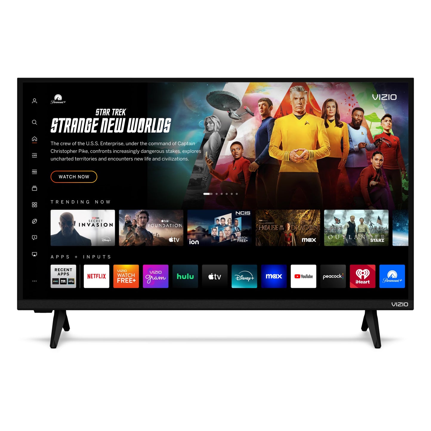 VIZIO 40-inch Full HD 1080p Smart TV with DTS Virtual: X, Alexa Compatibility, Chromecast Built-in, Bluetooth Headphone Capable (Renewed)