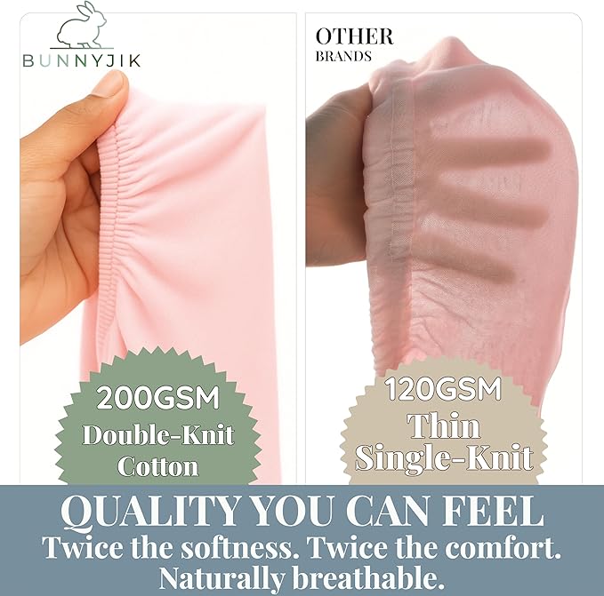 SNOO Compatible GOTS Organic Bassinet Sheets - Aegean Heritage Turkish Cotton 200 GSM - Feel The Quality at First Touch - Halo Bassinet / 100% Cotton SNOO Smart Sleeper Mattress (2 Pack) Boy & Girl