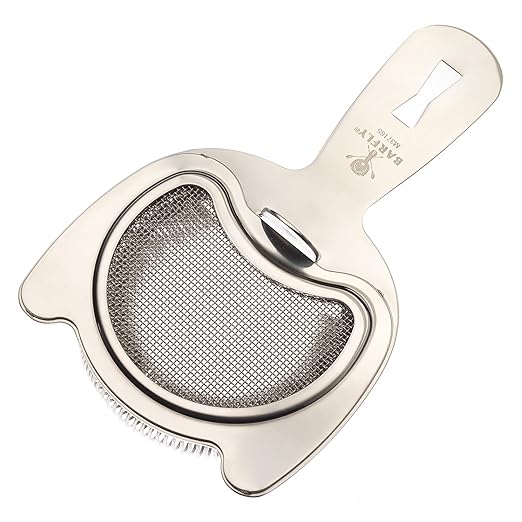 Barfly Fine Mesh Spring Strainer, Stainless Steel