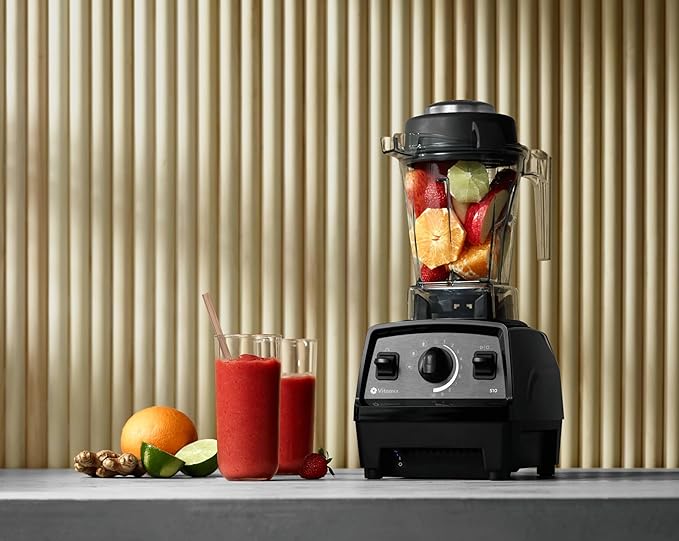 Vitamix Propel Series 510 Blender with Three Blending Programs, Professional-Grade Blender for Smoothies and More, Stainless-Steel Blades, Self-Cleaning Kitchen Appliance, 48 Oz Container, Red