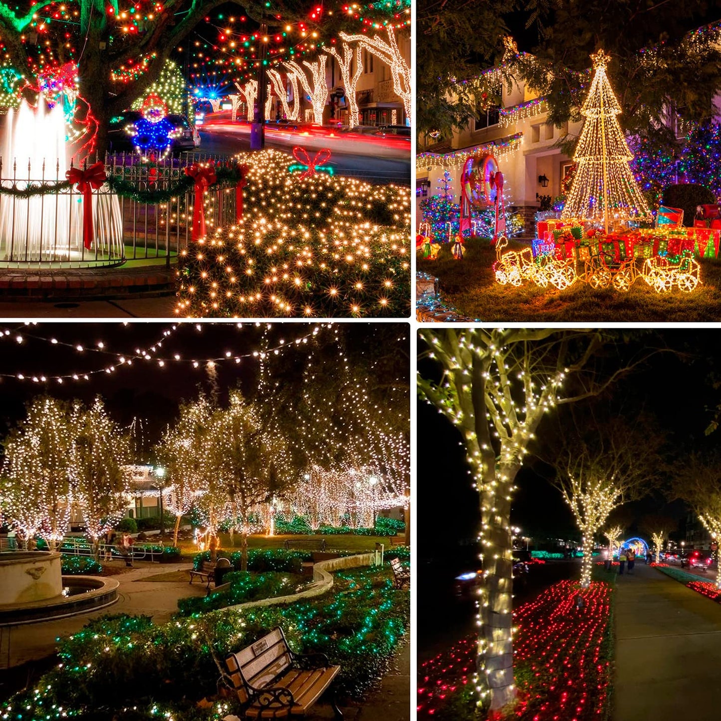 Dazzle Bright 20 Ft Battery Operated Fairy Lights, 60 Led Warm White Waterproof String Lights For Indoor Outdoor Decor