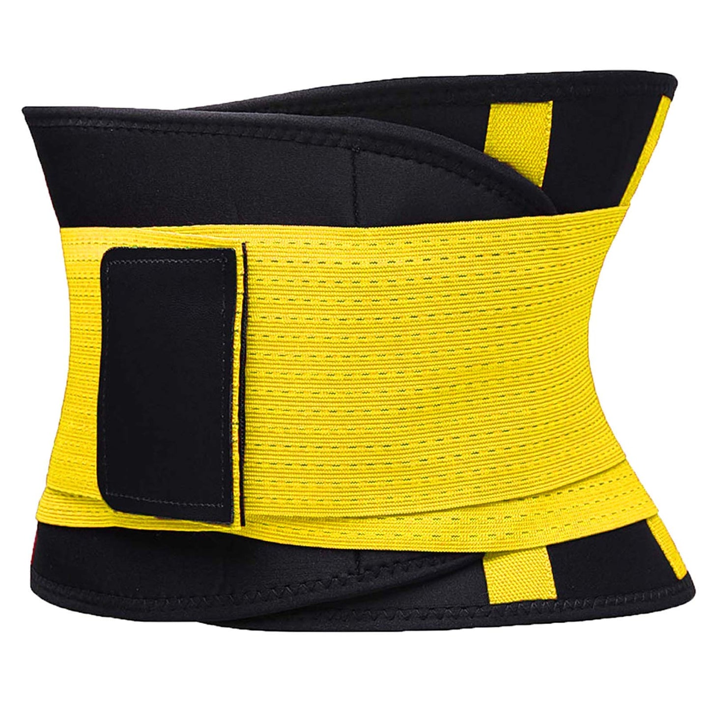 VENUZOR Waist Trainer Belt for Women - Waist Cincher Trimmer - Slimming Body Shaper Belt - Sport Girdle Belt (UP Graded)(Yellow,Large)