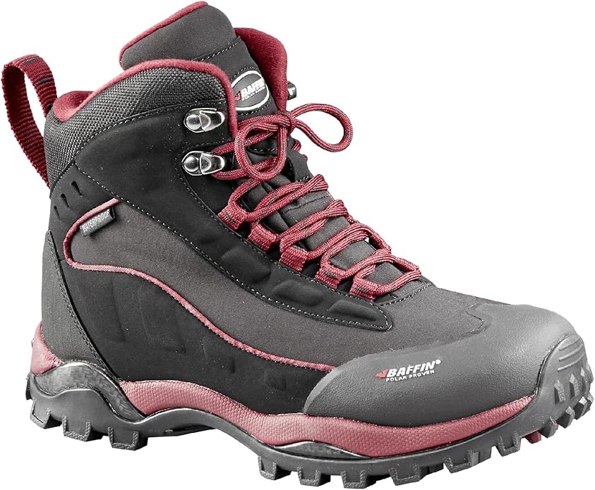 Baffin Women's HIKE Mid Waterproof Insulated Lightweight Tundra-Rated Cold Weather Boots for Hiking, Trekking & Camping