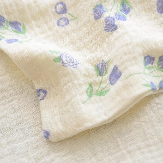 Baby washcloths,Soft Newborn Face Towels for Sensitive Skin,Cute Patterns for Infant,Toddler,Kids and Makeup Remover, 10 Pack 12x12 inches Registry as Shower (Animals)