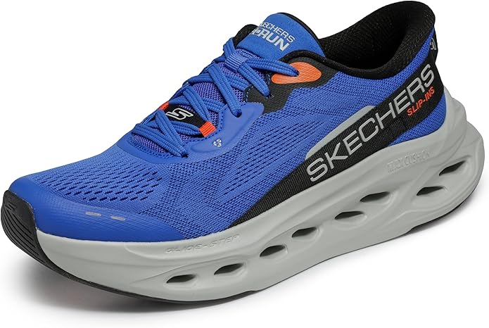 Skechers Men's Max Cushioning Glide Step Advert Hands Free Slip-ins Sneakers
