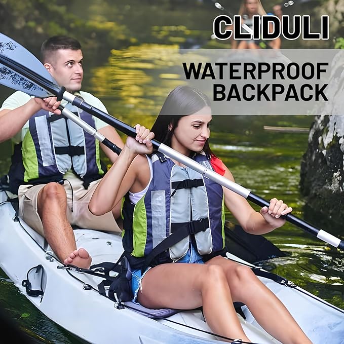 Waterproof Dry Bag,Roll Top Navy and White Geometric Small Waterproof Backpack 5L/10L/20L Floating and Lightweight Bags for Kayaking, Boating, Fishing, Swimming and Camping