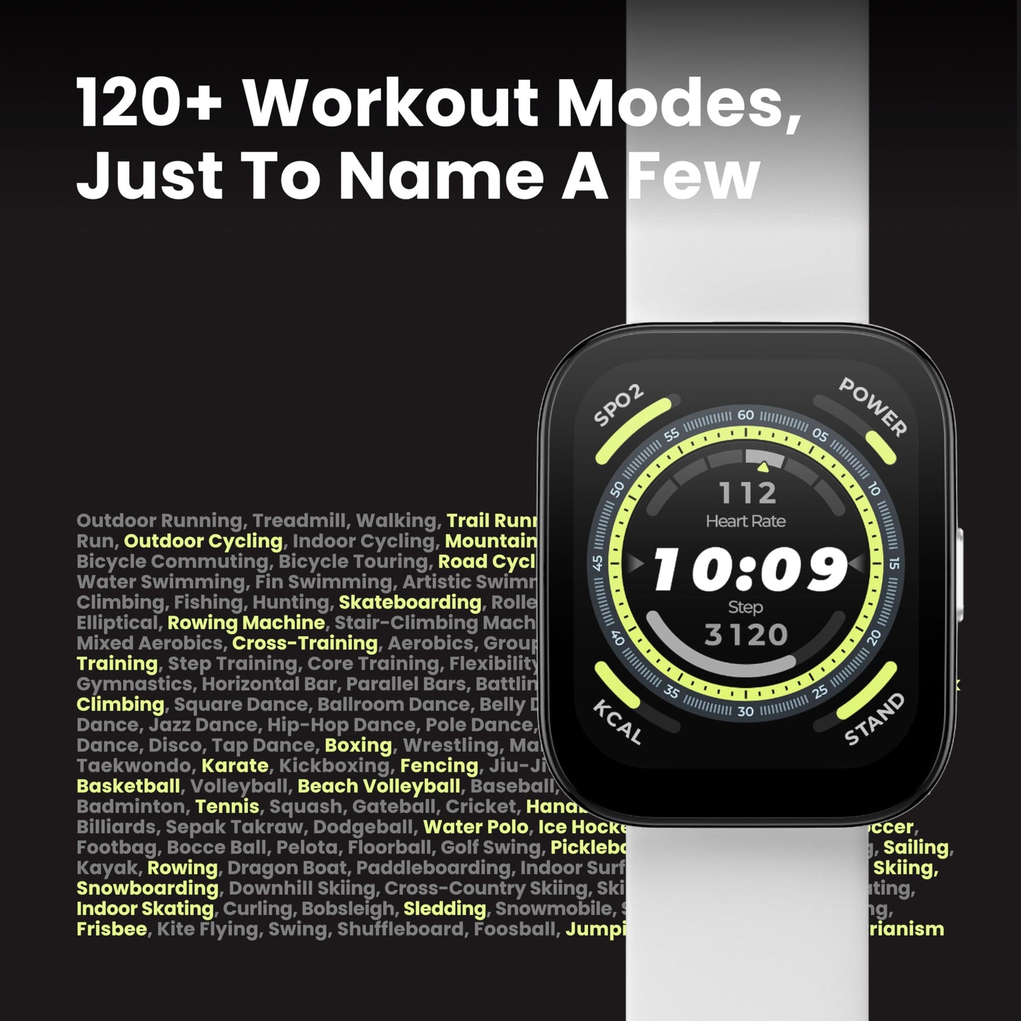 Amazfit Bip 5 Smart Watch 46mm, GPS, Amazon Alexa Built-in, Bluetooth Calling, 10-Day Battery, Heart-Rate & VO2 Max, Sleep Health Monitoring, AI Fitness Tracker App, for Android & iPhone, Black