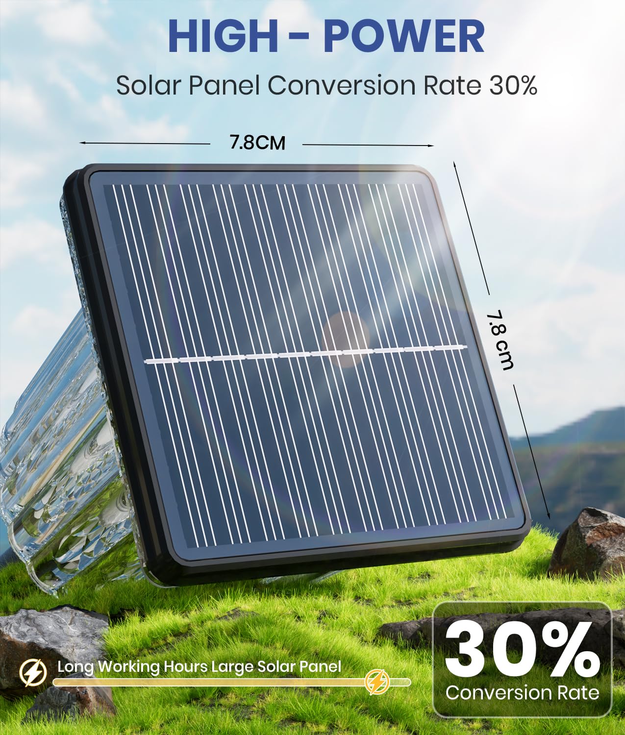 Super Bright Solar Pathway Lights Outdoor Powered Adjustable Warm&Cool White Waterproof Ip65 Garden Decor Landscape Lighting Outside For Yard/Patio/Walkway/Driveway/Landscape (Obsidian Black  4 Pack)